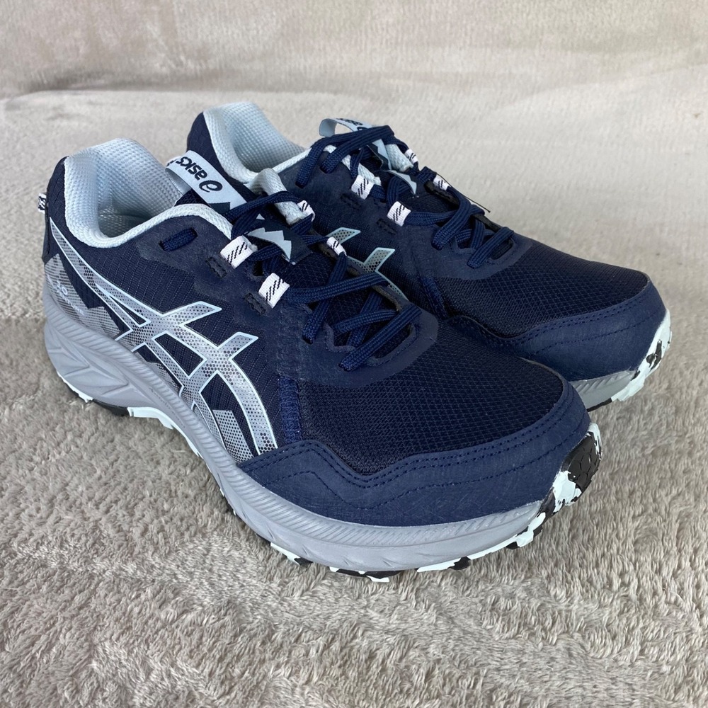 Asics Gel-Venture 10 Womens Shoes 1012B759 Size 8.5 Blue Running Trail Shoes NEW